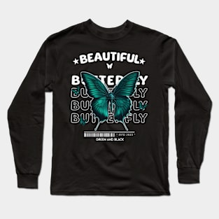 Beautiful Butterfly Long Sleeve T-Shirt